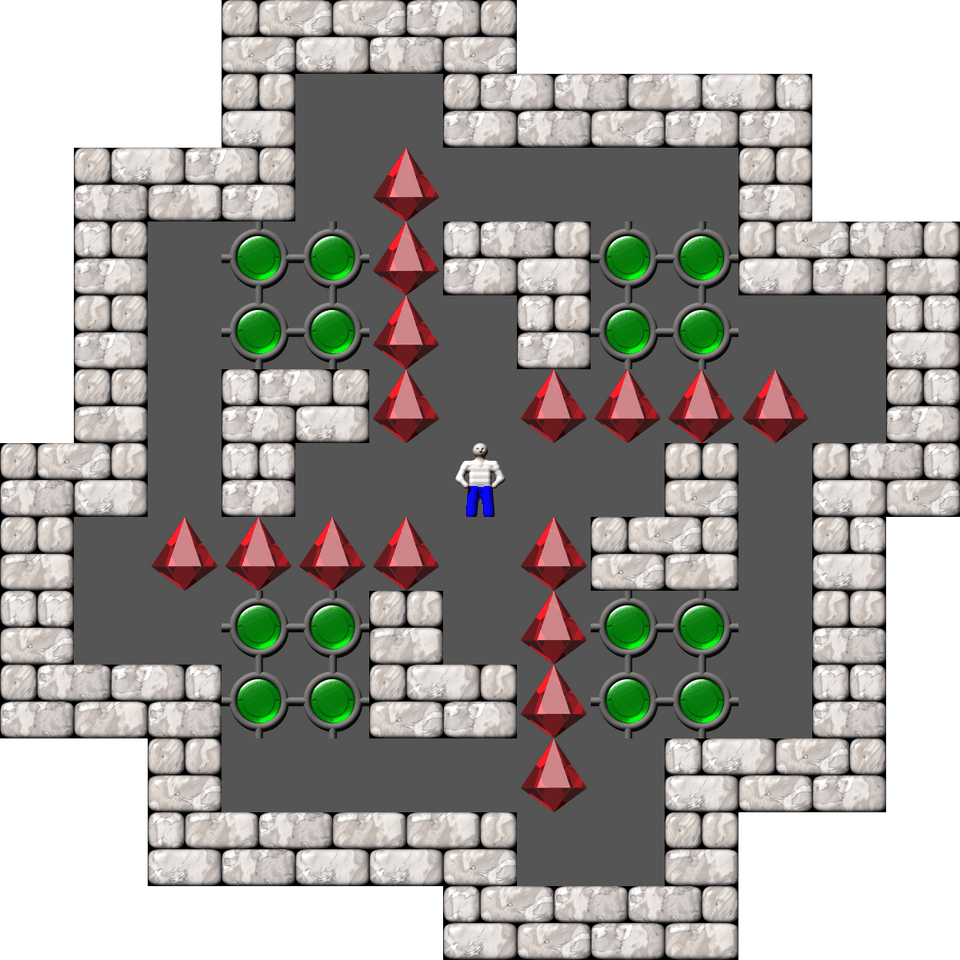 Sokoban Quagmire 3 level 18